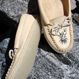 Ladies - 04890L Moosehide/Rubber Sole