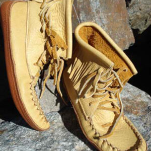 Men's Moccasins - 180M Moose and Buffalo Hide