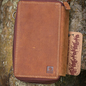 Buffalo Hide Travel Wallet by Klis - 2202