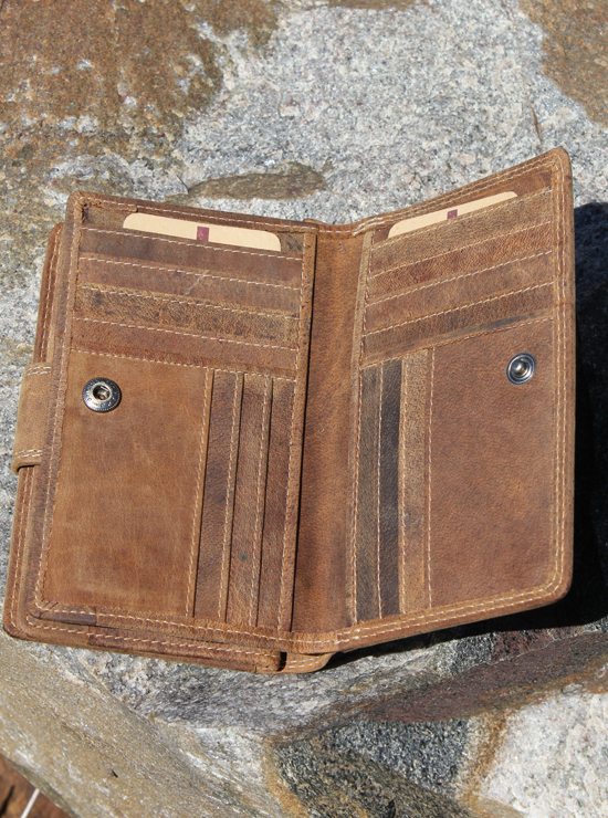 Buffalo Hide Wallet by Adrian Klis - 256