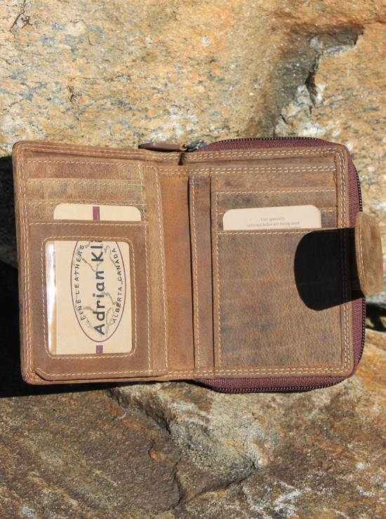 Buffalo Hide Wallet by Adrian Klis - 257