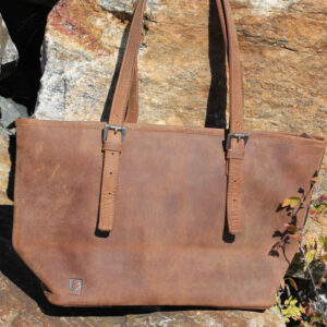Buffalo Hide Tote by Adrian Klis - 2784