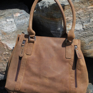 Buffalo Hide Tote Bag by Adrian Klis - 2794