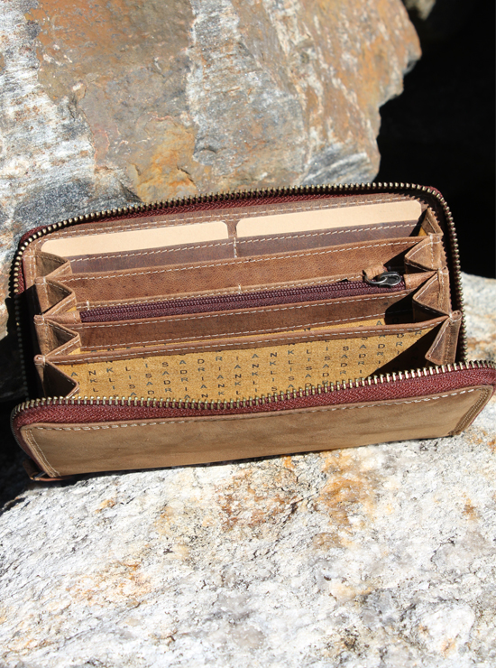 Buffalo Hide Wallet by Adrian Klis - 290