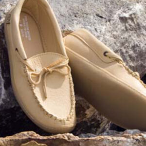 Men's Moccasins - 41474M Moosehide/Rubber Sole