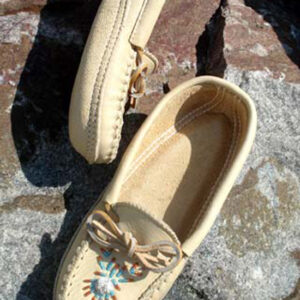 Ladies - 4890L Moosehide with Caribou Hair Tuft