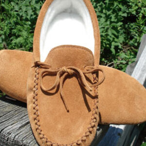 Men's Moccasins - 749M Suede with Fleece Lining