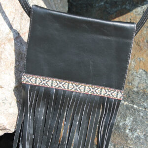 Fringed Leather Purse - CLC801