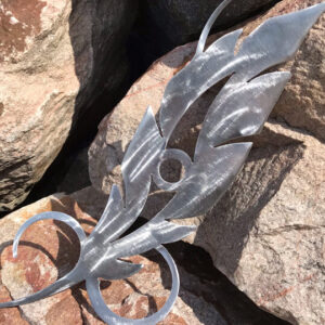 Salvaged Metal Sculptures - Feathers Assorted