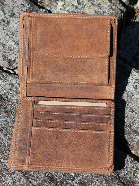 Buffalo Hide Wallet by Adrian Klis - 237
