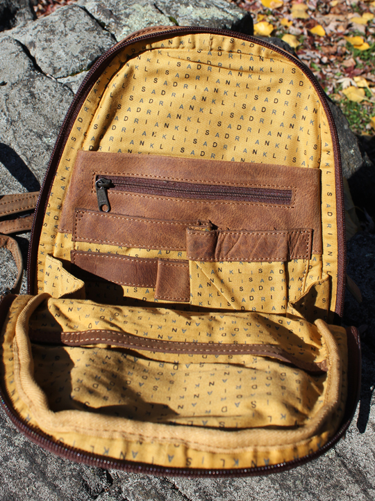 Buffalo Hide Backpack by Adrian Klis - 2602