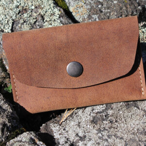 Buffalo Hide Coin Purse by Adrian Klis - 272