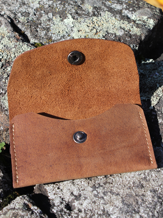 Buffalo Hide Coin Purse by Adrian Klis - 272