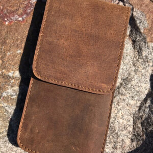 Buffalo Hide Cell Phone Pouch by Klis - 273