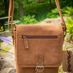 Buffalo Hide Bag By Adrian Klis - 2923