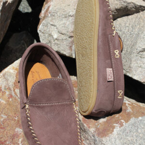 Men's Suede Soled Slip-On Moccasins - 502114M