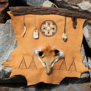 Wallhanging by Luc Desrosiers - Fox Head 1