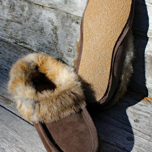 Men's Moccasins - 4082M Shearling Lined/Rubber Sole