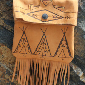 Purse by Metis Artist Luc Desrosiers - Small 06