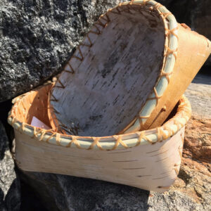 Ojibway Birch Bark Baskets - Curve Lake
