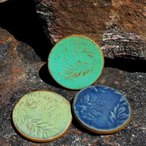 Ceramic Coasters - Assorted Colours