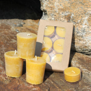 Beeswax T-Lights and Votives Assorted