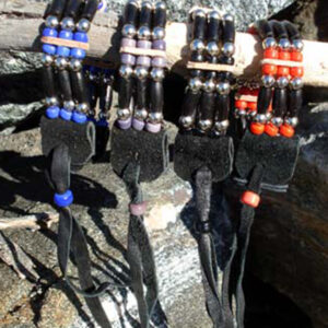 Mohawk Bracelet - 3 Row Horn 12106B