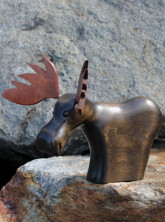 Carving by Sculptures Tremblay - Moose Y752