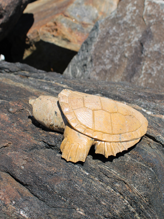 Carving by He Stands by the Sky 4805/124 Turtle