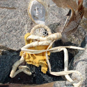 Corn Husk Spirit - Small Dream Catcher