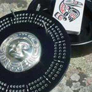 Pewter Moon Cribbage Board - 04703