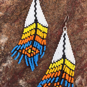 Earrings - Beaded Earrings by C. Ranger