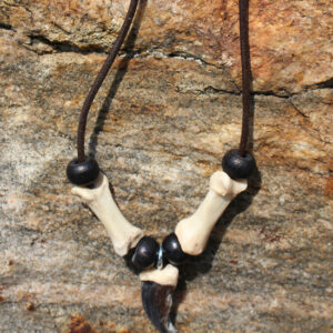 Necklace by G. Henry - Wolf Claw and Bone GHG5