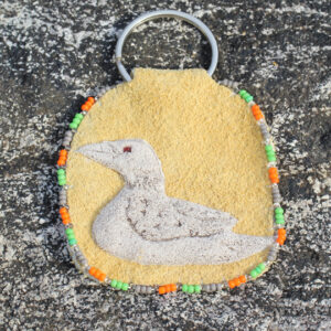 Keyring - ATC Sculpted Caribou Hair Loon