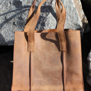 Buffalo Hide Tote by Adrian Klis - 2695