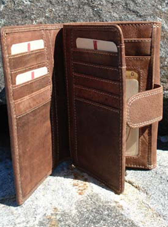 Buffalo Hide Wallet by Adrian Klis - 203