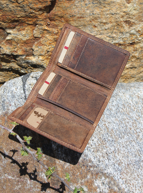 Buffalo Hide Wallet by Adrian Klis - 229