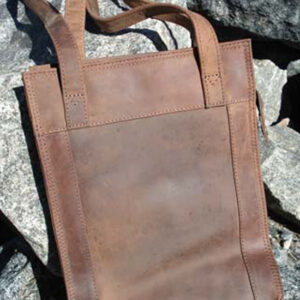 Buffalo Hide Tote Bag by Klis - 2464