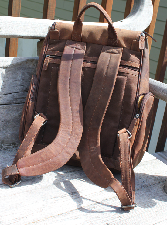 Buffalo Hide Backpack by Adrian Klis - 2775