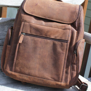 Buffalo Hide Backpack by Adrian Klis - 2775