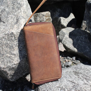 Buffalo Hide Travel Wallet by Klis - 2319