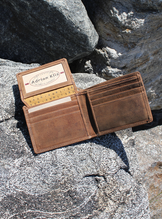 Buffalo Hide Wallet by Adrian Klis - 212