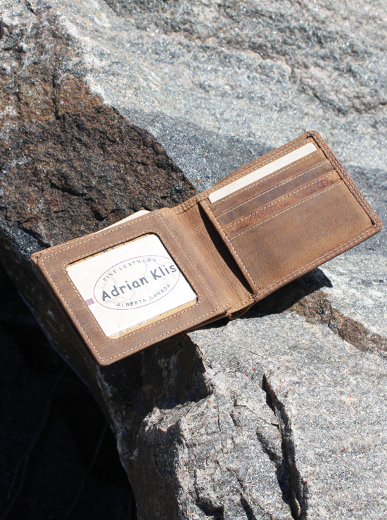 Buffalo Hide Wallet by Adrian Klis - 214