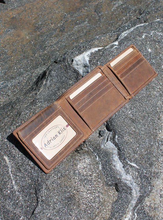 Buffalo Hide Wallet by Adrian Klis - 233