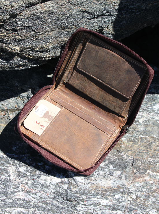 Buffalo Hide Wallet by Adrian Klis - 260