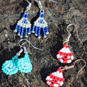 Earrings - Beaded Minis by M. L. George