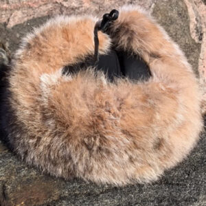 Lynx Fur and Leather Aviator Hat - 318L