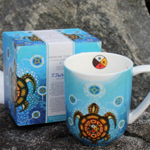 Porcelain Mugs - Designs by Native Artists