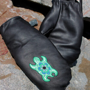 Deerskin Ladies Mitt - Wilson Sisters Turtle