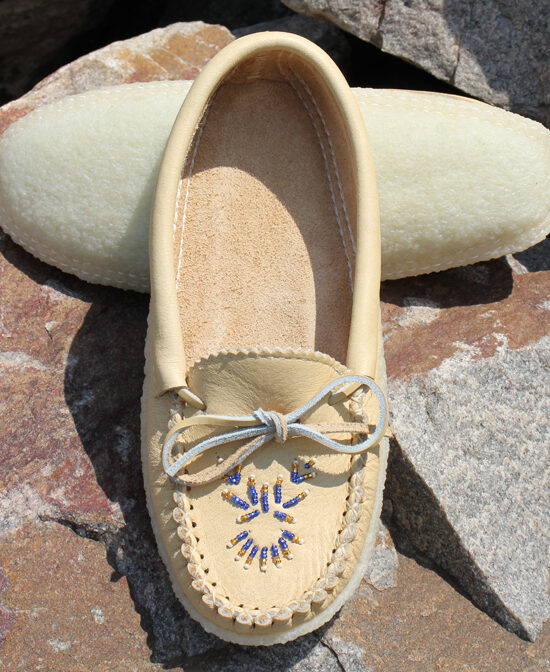 Ladies - 04890L Moosehide/Rubber Sole